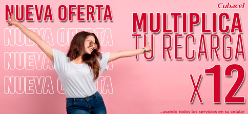 Multiplica tu recarga por 12 